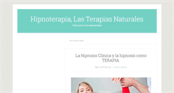 Desktop Screenshot of lasterapiasnaturales.com