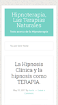 Mobile Screenshot of lasterapiasnaturales.com